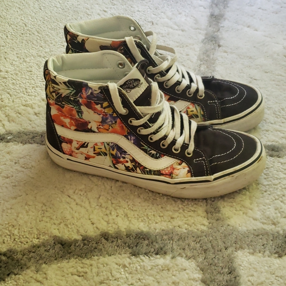 Vans floral Hightops
